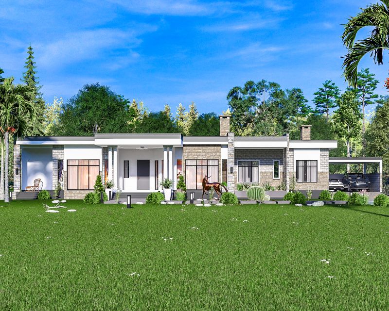 Luxe Homes Modern Bungalow